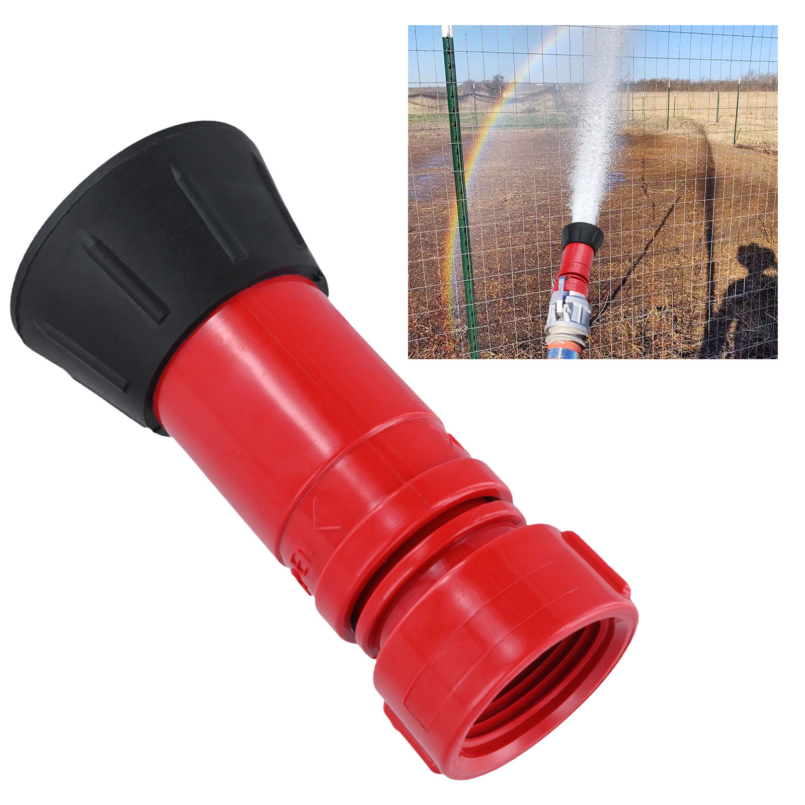 Fire Piston Starter - 消防用ヘビーデューティーノズル 消防ホース 消防ホースノズル 高圧性能 産業環境でのヘビーデューティー使用