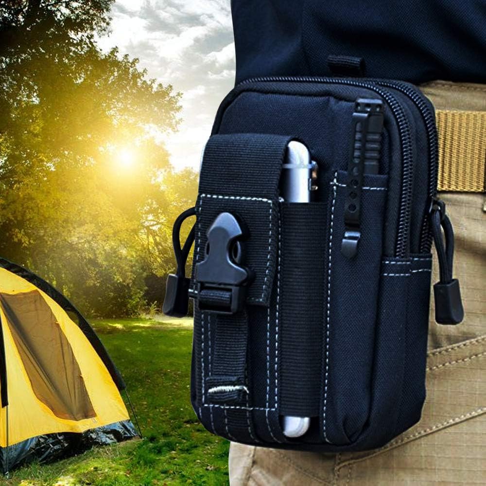 戦術的なモールベルトポーチ軍事ウエストバッグ EDC ツール - Outdoor Adventure Trips のレビューと価格