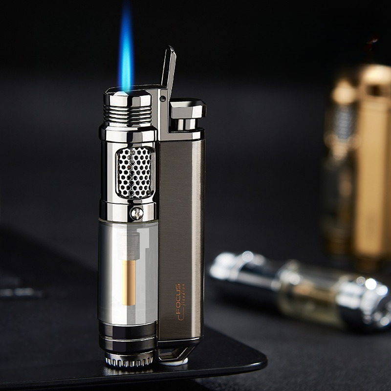 可視ガス窓1300 ℃   葉巻用トーチライター、ブタンジェ - Fire Piston Starter のレビューと価格