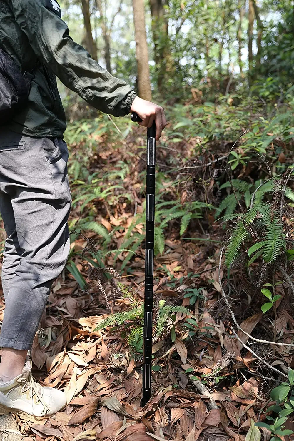 アウトドアキャンプ用ウォーキングスティック 安全多機能ハイキ - Outdoor Adventure Walks のレビューと価格