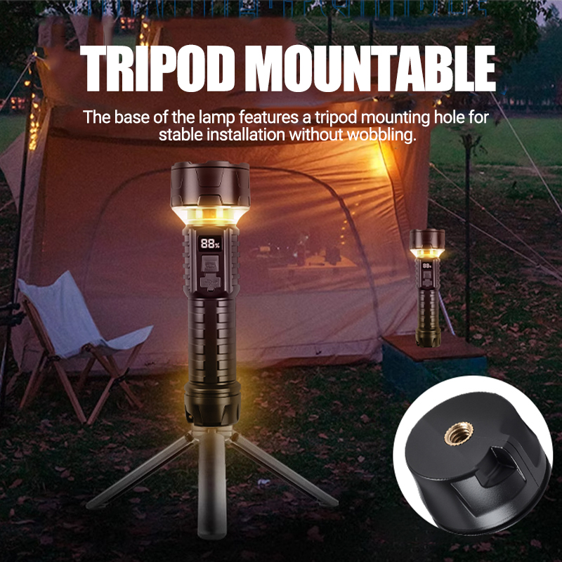 COB LED 懐中電灯充電式ランタン 7 コアキャンプトー - Outdoor Adventure Trips のレビューと価格