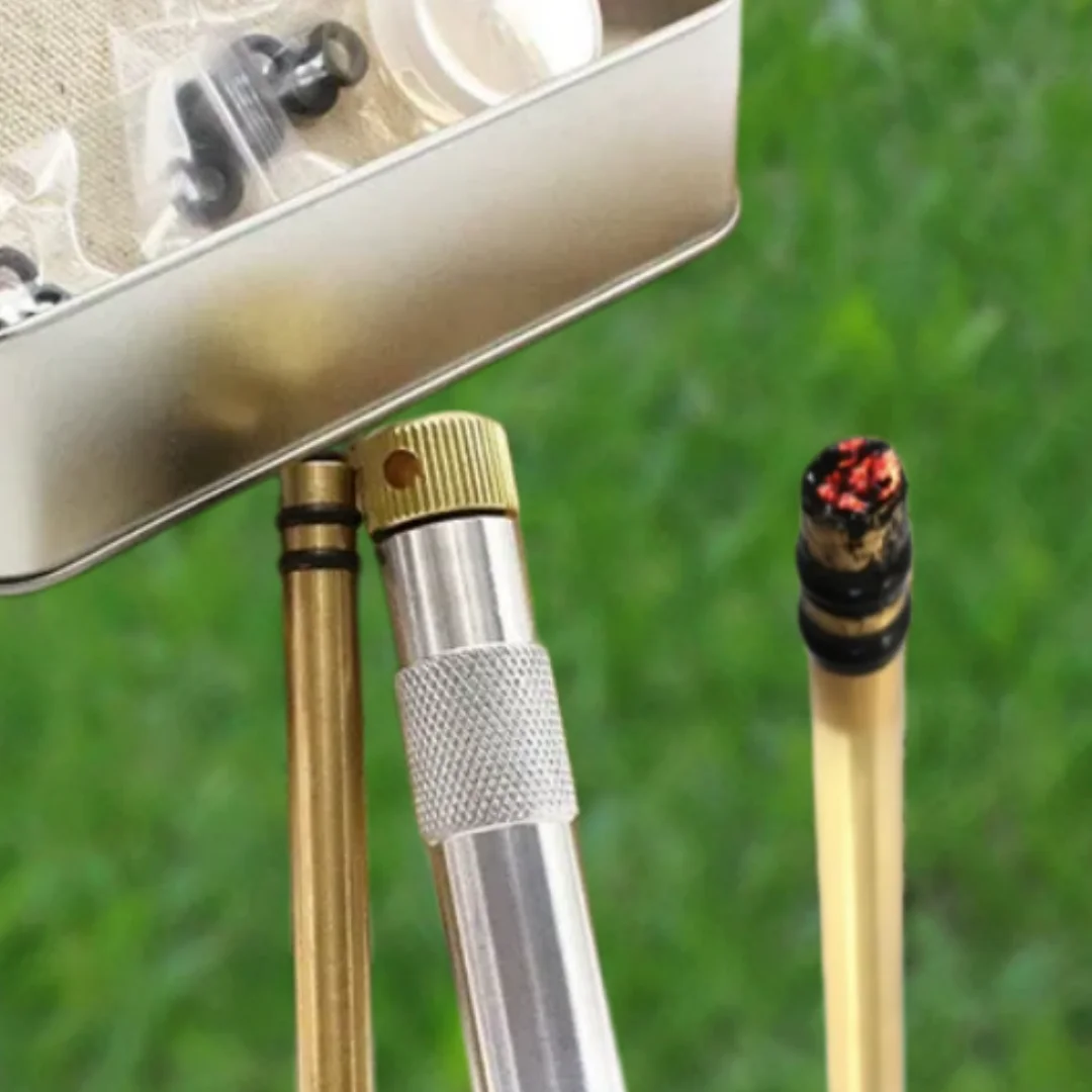 2026年新型アウトドアピストン式火起こし器 空気圧式火起こ - Fire Piston Starter のレビューと価格
