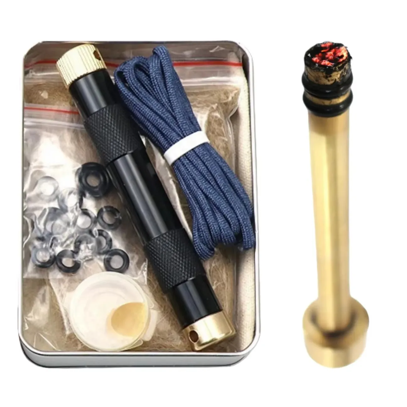2026年新型アウトドアピストン式火起こし器 空気圧式火起こ - Fire Piston Starter のレビューと価格