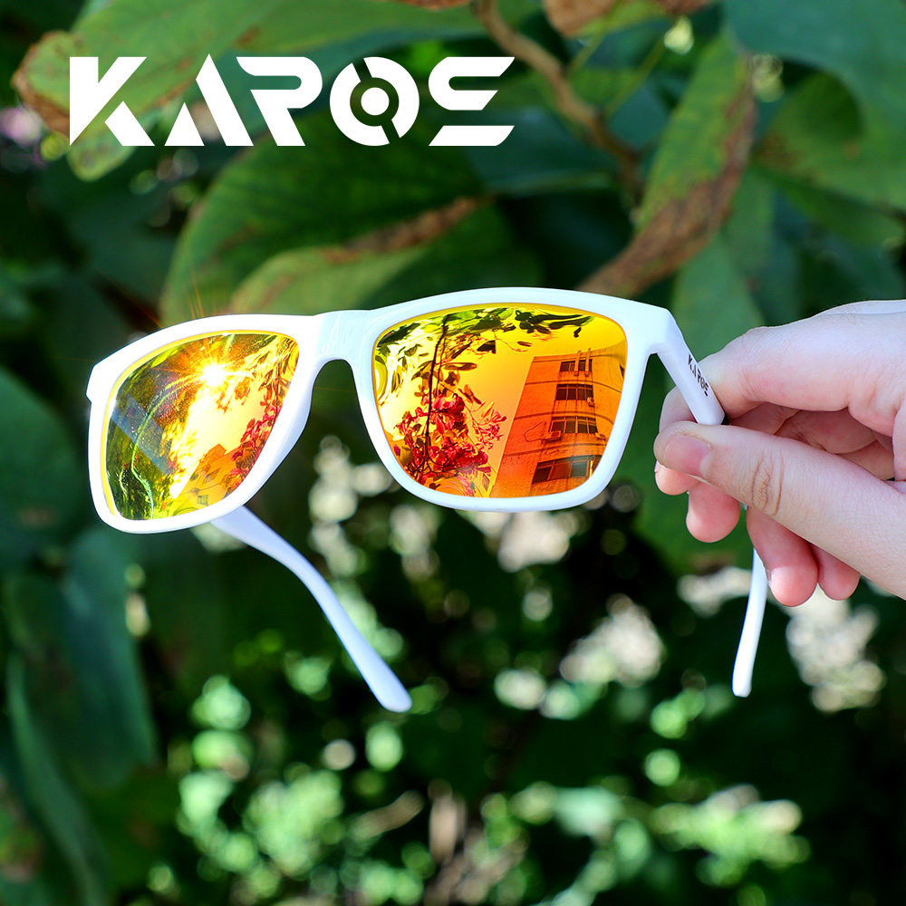KAROS メンズ偏光スポーツサングラス ダズルカラーフィル - Outdoor Adventure Films のレビューと価格