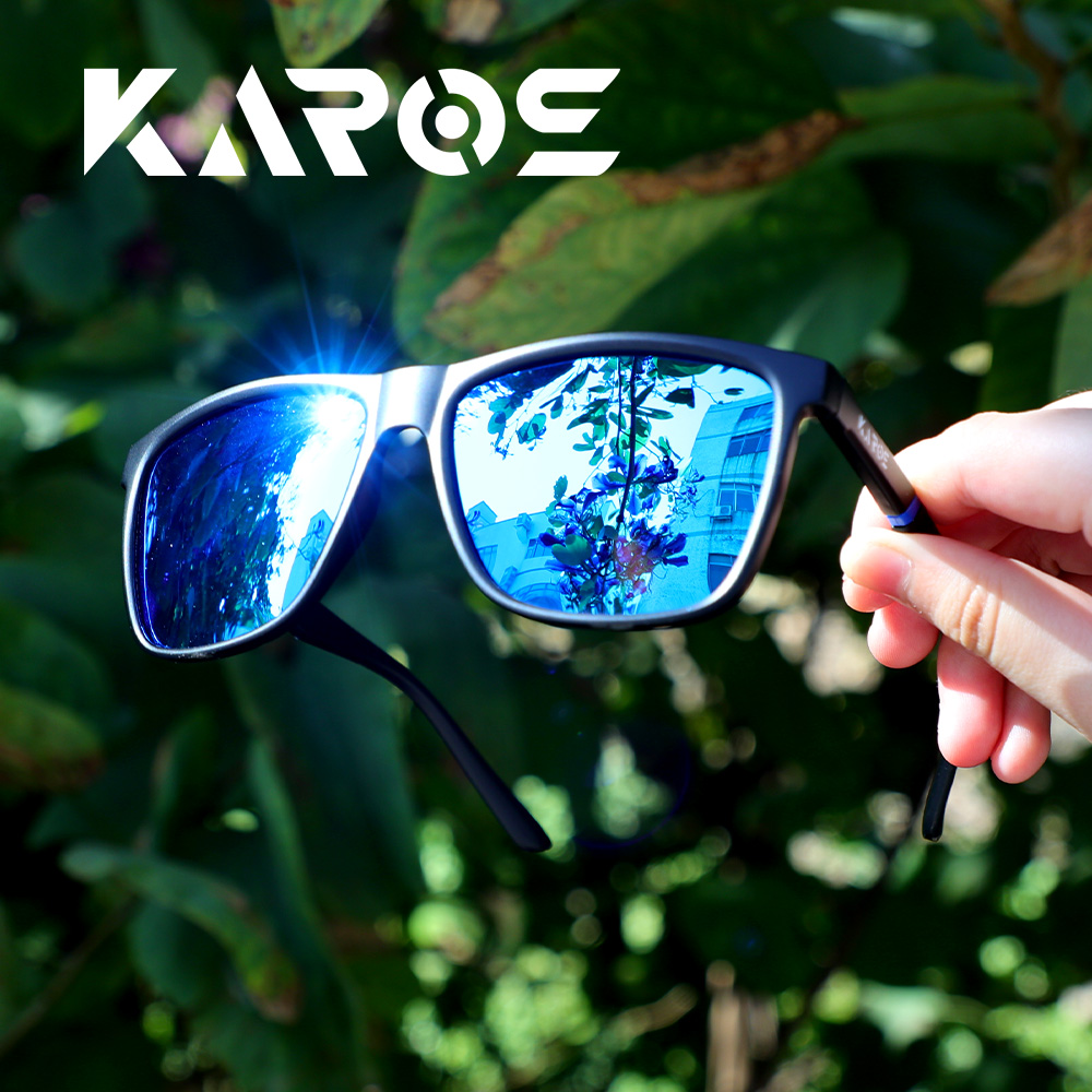 KAROS メンズ偏光スポーツサングラス ダズルカラーフィル - Outdoor Adventure Films のレビューと価格